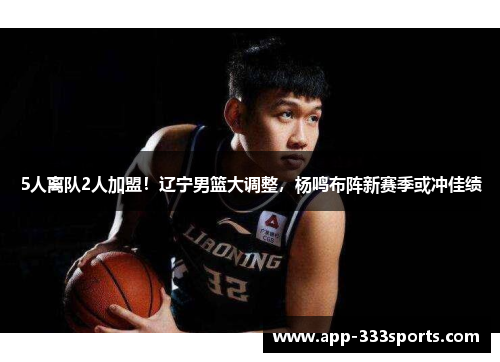 5人离队2人加盟！辽宁男篮大调整，杨鸣布阵新赛季或冲佳绩